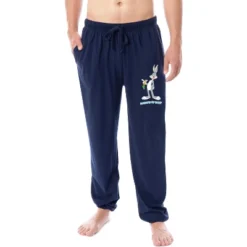 Looney Tunes Mens' Bugs Bunny What's Up Doc? Character Sleep Pajama Pants Blue -Sleepwear Sales Store GUEST 3af2a54a 1c66 43e4 b47d 82e2f15e306f