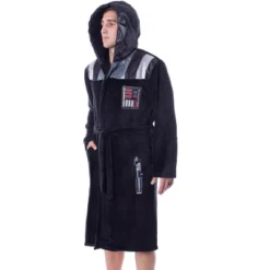Star Wars Mens Darth Vader Costume Fleece Robe Bathrobe Black -Sleepwear Sales Store GUEST 3dce423f 8c49 41d8 a312 415b2854d3f6