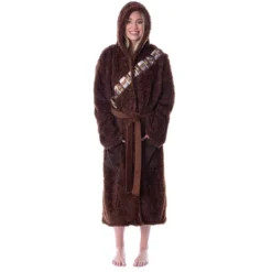 Star Wars Adult Unisex Chewbacca Costume Plush Fleece Robe Bathrobe Brown -Sleepwear Sales Store GUEST 3f211886 0c0b 4d08 835f 3bc3497f13ea