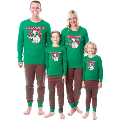 Polar Express Movie Film Hot Chocolate Tight Fit Family Pajama Set 4 Polar Express Movie Film Hot Chocolate Tight Fit Family Pajama Set - Image 4