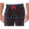 Marvel Men's Deadpool Christmas Ugly Sweater Fleece Sleep Pajama Pants Ugly Deadpool Sweater