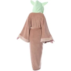 Star Wars The Mandalorian Grogu Baby Yoda Costume Adult Robe Hooded Bathrobe Brown -Sleepwear Sales Store GUEST 405be993 ba52 40b6 bd3d 7b27dbb0eb22