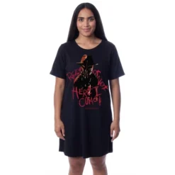 Nightmare On Elm Street Womens' Freddy Krueger Nightgown Sleep Pajama Dress Black -Sleepwear Sales Store GUEST 40f78a2e ff03 4d42 8771 023b6e8143a3