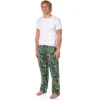 Marvel Mens' Comic Classic Character The Incredible Hulk Sleep Pajama Pants Multicolored