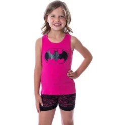 DC Comics Big Girls Batgirl Boom Whak Whoom Tank Pajama Short Set Loungewear Fuchsia 7 DC Comics Big Girls Batgirl Boom Whak Whoom Tank Pajama Short Set Loungewear Fuchsia -Sleepwear Sales Store GUEST 42081ef0 0c3e 40bd 9b43 a5b134537a22