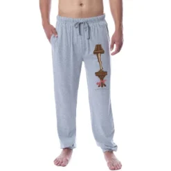 A Christmas Story Mens' Movie Lamp Leg Major Award Sleep Pajama Pants Grey 5 A Christmas Story Mens' Movie Lamp Leg Major Award Sleep Pajama Pants Grey -Sleepwear Sales Store GUEST 42e3f996 894c 429f 9280 ad782734c186