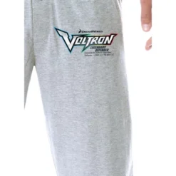 Voltron: Legendary Defender Mens' TV Series Show Sleep Pajama Pants Grey