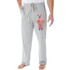A Christmas Story Men's Ralphie Pink Nightmare Bunny Loungewear Pajama Pants Heather Grey -Sleepwear Sales Store GUEST 4520e3b8 7646 4471 b6e7 e74ad5cb005a