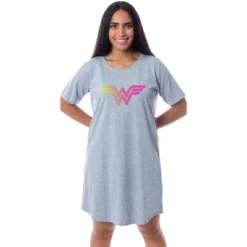 DC Comics Womens' Wonder Woman Superhero Nightgown Sleep Pajama Shirt Grey 5 DC Comics Womens' Wonder Woman Superhero Nightgown Sleep Pajama Shirt Grey -Sleepwear Sales Store GUEST 45fd0992 6299 4a04 afd3 a08a45b0362e
