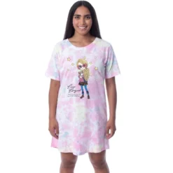 Harry Potter Womens' Luna Lovegood Character Nightgown Sleep Pajama Shirt Multicolored -Sleepwear Sales Store GUEST 47004f64 ad37 474f a888 ba58cc872ee4