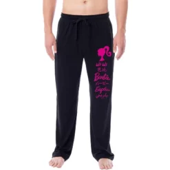 Barbie Mens' All Around The World Languages Title Sleep Pajama Pants Black -Sleepwear Sales Store GUEST 485c4cb7 c5ba 4415 a6ba 02b8d8ed2bc5