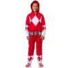 Power Rangers Boy's All Character Union Suit Costume Sleep Pajama Multicolored
