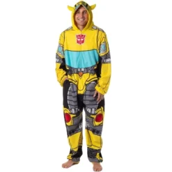 Transformers Men's Retro Character Union Suit One Piece Costume Pajama -Sleepwear Sales Store GUEST 49bc55f1 86b2 4084 a6ad 1254a5ed6ae6