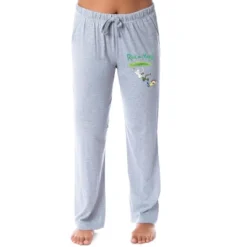 Rick And Morty Womens' TV Show Series Portal Character Sleep Pajama Pants Grey -Sleepwear Sales Store GUEST 4ae2ace3 5455 48c3 bc3e 673caf33ac5c