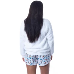 Disney Womens' Frozen Olaf Chill Mode Sweater And Shorts Sleep Pajama Set White -Sleepwear Sales Store GUEST 4af6c54c d72b 411f 8b9a 33e145f25b42