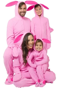 A Christmas Story Kids' One Piece Bunny Pajama Costume Union Suit Outfit Pink -Sleepwear Sales Store GUEST 4b29811f 014c 44a7 a6dd 25bf4fcbc766 1