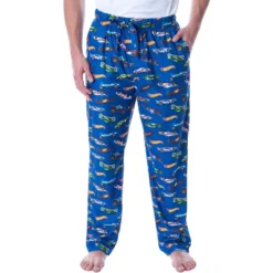 Hot Wheels Adult Men's Allover Die-Cast Cars Loungewear Sleep Pajama Pants Blue -Sleepwear Sales Store GUEST 4b8f0fa0 c4f6 4cef 9851 5877f61e7fcc