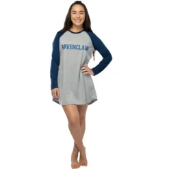 Juniors Harry Potter Hogwarts Houses Pajama Nightgown Raglan Sleep Shirt -Sleepwear Sales Store GUEST 4c7cfeb8 541c 4a71 8d82 024b17bccaaa