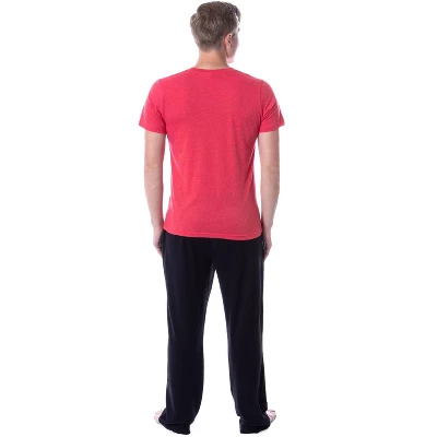 Harry Potter Mens' Hogwarts All Houses Sleep Pajama Set 1 Harry Potter Mens' Hogwarts All Houses Sleep Pajama Set