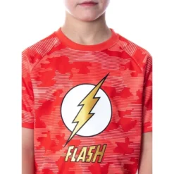 DC Comics Boys' Justice League Digital Camo The Flash 2 PC Pajama Set Red -Sleepwear Sales Store GUEST 4fbfa61a 1ade 41c4 906d 0f63588b029b