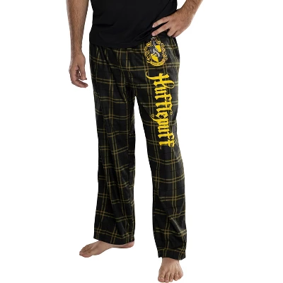 Harry Potter Adult Mens' House Crest Plaid Pajama Pants - All 4 Houses Gryffindor Ravenclaw Slytherin Hufflepuff 7 Harry Potter Adult Mens' House Crest Plaid Pajama Pants - All 4 Houses Gryffindor Ravenclaw Slytherin Hufflepuff - Image 7