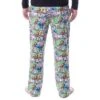 Nickelodeon Mens' Garfield And Jon Classic Comic Strip Lounge Pajama Pants Multicolored