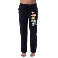 Peanuts Womens' Charlie Brown Snoopy Lucy Sally Linus Sleep Pajama Pants Black -Sleepwear Sales Store GUEST 522949ad cbd1 4119 9f67 5e941fd7ff33