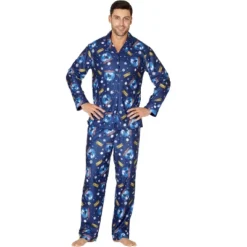 The Polar Express Adult Believe Button-Front Coat Shirt And Pants Pajama Set -Sleepwear Sales Store GUEST 53495075 14f3 4db9 b6c1 d3d384d3a984