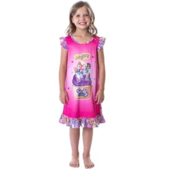 Polly Pocket Toys Girls' Tiny Is Mighty Kids Pajama Nightgown Sleep Shirt Multi -Sleepwear Sales Store GUEST 54c0928e 2b3f 4c82 a8ff 3119f535fd3b