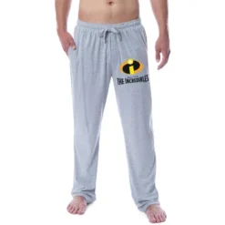 Disney Mens' The Incredibles Movie Film Logo Sleep Pajama Pants Grey 5 Disney Mens' The Incredibles Movie Film Logo Sleep Pajama Pants Grey -Sleepwear Sales Store GUEST 5810f856 3804 4c8b ade7 049dcd0e9810