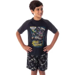 Monster Jam Boys' Skull Throttle Monster Truck Shirt And Shorts Pajama Set 9 Monster Jam Boys' Skull Throttle Monster Truck Shirt And Shorts Pajama Set -Sleepwear Sales Store GUEST 5a89e533 c4b2 4a6d 9dae 4a6c64bc6a9f