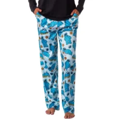 Sesame Street Women's Cookie Monster Tossed Print Sleep Pajama Pants Blue -Sleepwear Sales Store GUEST 5aa6a06c 44ca 43ea bb50 1dc37777ba5c