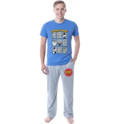Looney Tunes Mens' Yearbook Superlative Characters Sleep Pajama Set Multicolored -Sleepwear Sales Store GUEST 5c1e5a9b 9a03 4541 ba11 f29590dd50e7