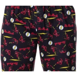 DC Comics Mens' Classic The Flash Crimson Comet Raglan Sleep Pajama Set Black -Sleepwear Sales Store GUEST 5c7703b2 bae6 4c8d 9a7f 7009bda01e71