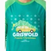 National Lampoon's Christmas Vacation Mens' Griswold Family Sleep Pajama Set Green