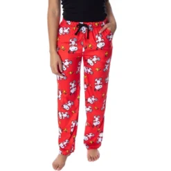 Peanuts Women's Snoopy And Woodstock Allover Print Smooth Fleece Pajama Pants 7 Peanuts Women's Snoopy And Woodstock Allover Print Smooth Fleece Pajama Pants -Sleepwear Sales Store GUEST 5ff584cb f78b 401a b4f6 759a9cac694a