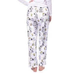 Peanuts Womens' Woodstock Snoopy Characters Friends Sleep Pajama Pants White -Sleepwear Sales Store GUEST 6013bc02 ca97 40db b36f c3b8155f88c3