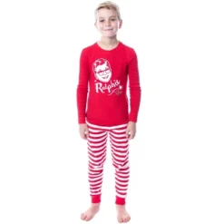 A Christmas Story Ralphie Face Logo Sleep Tight Fit Family Pajama Set