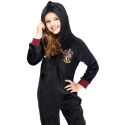 Harry Potter Unisex Kids Hooded Pajama Union Suit -Sleepwear Sales Store GUEST 61d16ebe bb29 450e b9e3 34c3c88c4228