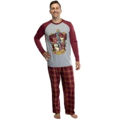 Harry Potter Men's Raglan Shirt And Plaid Pants Pajama Set 9 Harry Potter Men's Raglan Shirt And Plaid Pants Pajama Set -Sleepwear Sales Store GUEST 620d3f54 38bd 464a 9752 8922fed20fc6