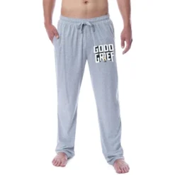 Peanuts Mens' Charlie Brown Good Grief Character Sleep Pajama Pants Grey -Sleepwear Sales Store GUEST 628f85ea 5804 4b94 8921 0e7c9e9e5e8b