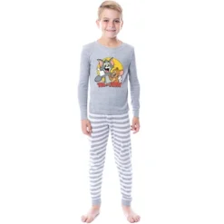 Tom And Jerry Unisex Youth Child Girls' Boys' Sleep Tight Fit Pajama Set Grey 7 Tom And Jerry Unisex Youth Child Girls' Boys' Sleep Tight Fit Pajama Set Grey -Sleepwear Sales Store GUEST 65671368 e4c1 4258 8f72 26c9dcefe32f