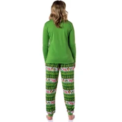 Elf The Movie Womens' And Girl's Film Cotton-Headed Ninny-Muggins Jogger Pajama Set Green -Sleepwear Sales Store GUEST 66cab8bb c31d 4885 b0d1 2279062a0037