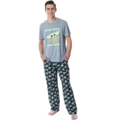 Star Wars Men's The Mandalorian Baby Yoda Grogu Cartoon Sleep Pajama Set Multicolored -Sleepwear Sales Store GUEST 6885a3e0 15fb 4256 a7f1 06d985f4528e