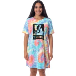 Star Wars Womens' Movie Film Princess Leia Nightgown Sleep Pajama Shirt Multicolored -Sleepwear Sales Store GUEST 68e42cbb 6039 4300 b4e8 77284969c484
