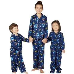The Polar Express Kids Believe Button-Front Coat Shirt And Pants Pajama Set -Sleepwear Sales Store GUEST 692e407c b14d 4fcf a075 0a6d6fd23e8b