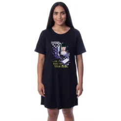 NCIS Womens' Abby Sciuto Character Talk Geek Nightgown Sleep Pajama Shirt Black -Sleepwear Sales Store GUEST 69b722b4 fa36 409b a1a1 e51db5a8b661