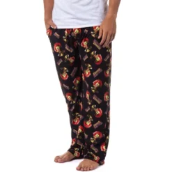 Killer Klowns From Outer Space Mens' Character Movie Film Sleep Pajama Pants Black -Sleepwear Sales Store GUEST 6bb12992 5112 41c0 94cc f4ffedcfc423