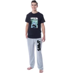 Jaws Mens' Classic Film Movie Title Logo Distressed Sleep Pajama Set Multicolored 7 Jaws Mens' Classic Film Movie Title Logo Distressed Sleep Pajama Set Multicolored -Sleepwear Sales Store GUEST 6bf58c2f 86ae 49e1 a31a 8dbc6dc9510d