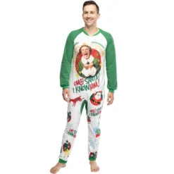 Elf The Movie Men's OMG Santa! I Know Him! One Piece Sleeper Pajama -Sleepwear Sales Store GUEST 6c945c02 9ed4 4590 868f 6122879a94d5